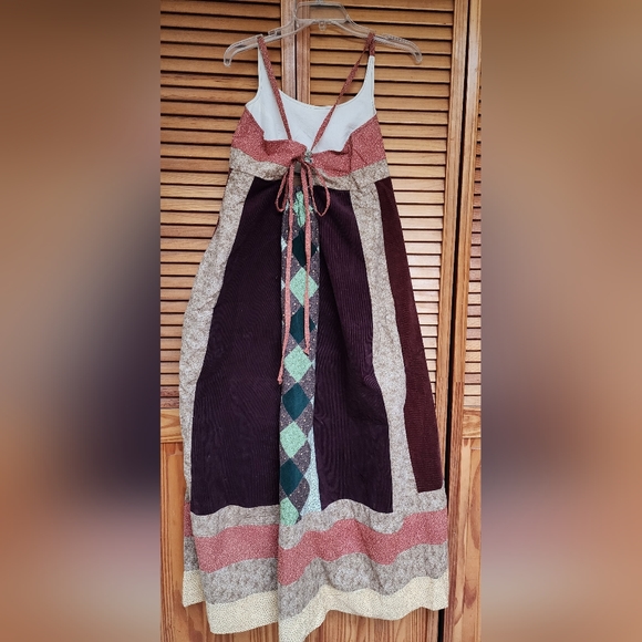 Lotus Patchwork Maxi Hippie Festival Dress - Picture 8 of 8